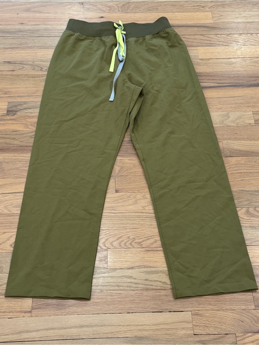 Figs Yola Scrub Pants Martini Green M - Picture 3 of 8